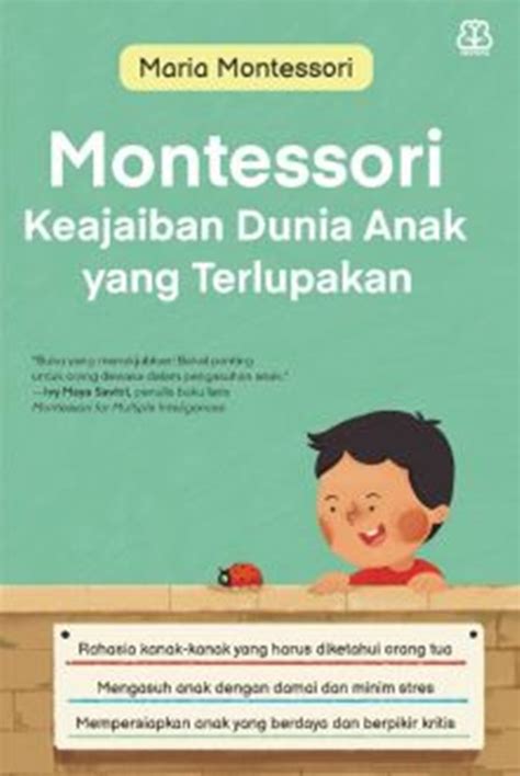 Frasa yang paling terkenal tentang Maria Montessori tentang pendidikan